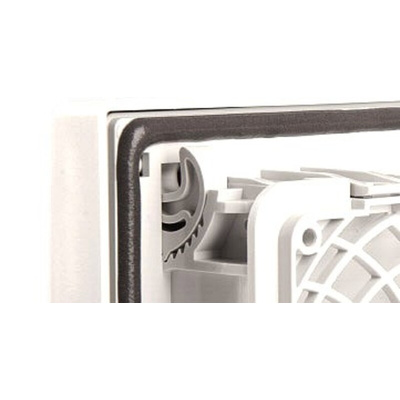 STEGO Filter Fan Plus FPO Series Filter Fan, 230 V ac, AC Operation, 137m³/h Filtered, 263m³/h Unimpeded, IP54, 215 x