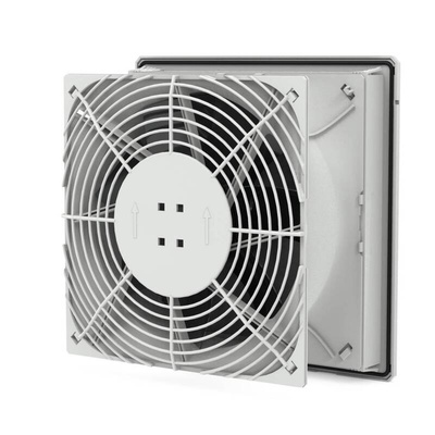 Pfannenberg PF 66.000 Series Filter Fan, 400 V ac, AC Operation, 640m³/h Filtered, 1741m³/h Unimpeded, IP54, 320 x 320mm