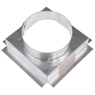 RS PRO Spigot Plate, 125 x 125mm Diameter