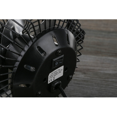 RS PRO Desk Fan 100mm blade diameter 1 speed 5 V dc with plug: USB