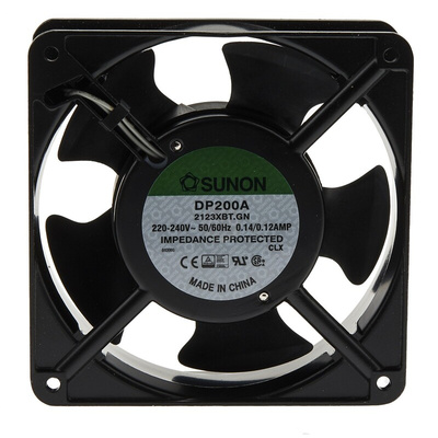 Schneider Electric ClimaSys CV Series Filter Fan, 230 V, AC Operation, 65 m³/h @ 50 Hz Filtered, 170m³/h Unimpeded,