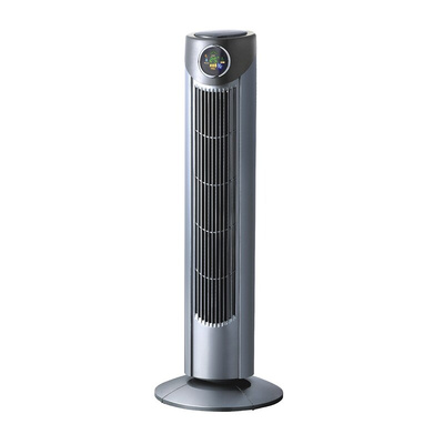 RS PRO Tower Fan 30.13m³/min 3 speed 230 V with plug: Type C - European Plug
