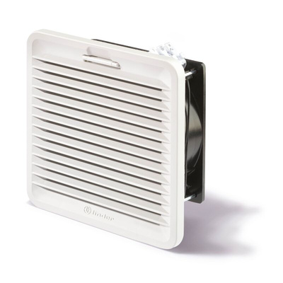 Finder 7F Series Filter Fan, 230 V ac, AC Operation, 55m³/h Filtered, IP54, 155 x 155mm