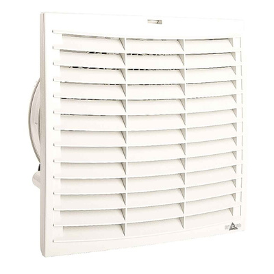 STEGO FPI/FPO 018 Series Filter Fan, 230 V ac, AC Operation, 599m³/h Filtered, 1010m³/h Unimpeded, IP54, 291 x 291mm