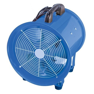 Broughton VF250 Duct Fan 2580m³/h 250mm blade diameter 1 speed 230 V with plug: Type F - German Schuko, Type G -