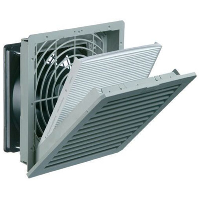 Pfannenberg PF 32.000 EMC Series Filter Fan, 230 V ac, AC Operation, 110m³/h Filtered, 178.5m³/h Unimpeded, IP54, 202 x