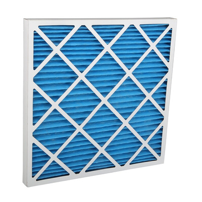 RS PRO Intrepid Pleated Panel Filter, G4 Grade, 7 MERV Rating, 594 x 594 x 45mm