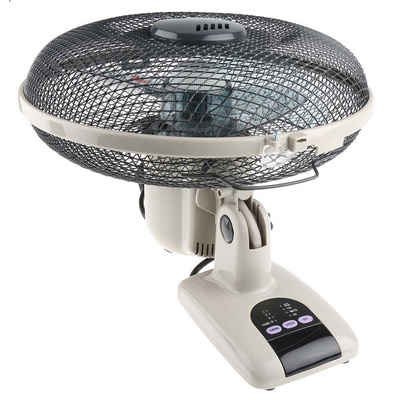 Vent-Axia Wall Fan 300mm blade diameter 3 speed with plug: Type G - British 3-pin