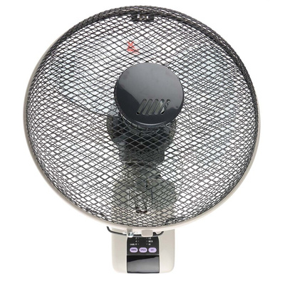 Vent-Axia Wall Fan 300mm blade diameter 3 speed with plug: Type G - British 3-pin