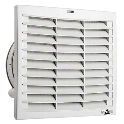 STEGO Filter Fan Plus FPI Series Filter Fan, 115 V ac, AC Operation, 293m³/h Filtered, 332m³/h Unimpeded, IP54, 257 x