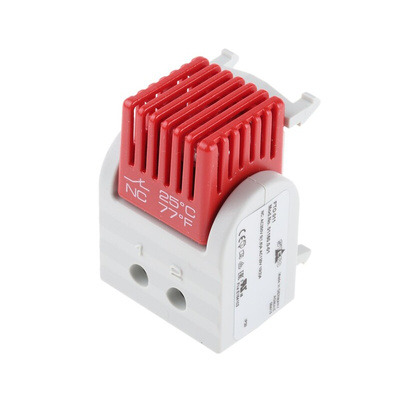 STEGO NC Enclosure Thermostat, 120 → 250 V ac