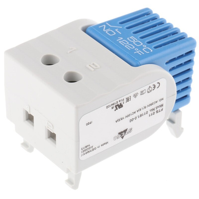 STEGO NO Enclosure Thermostat, 120 → 250 V ac
