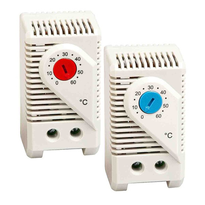 STEGO KTO 011, KTS 011 NO Enclosure Thermostat, 250 V ac, +14 → +122 °F