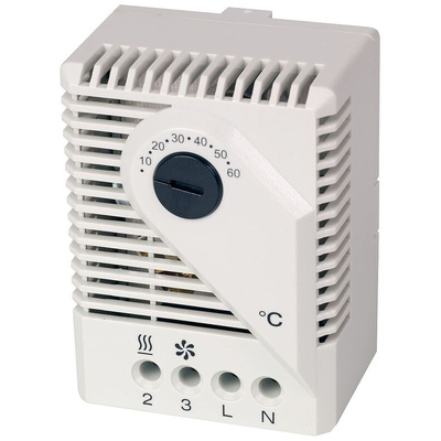 Siemens Sivacon Thermostats, 10A, 10 → 60 °C
