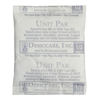 SCS Humidity Indicating Desiccator, 3PLDES, Silica Gel, 11g