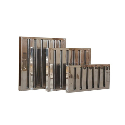 RS PRO Baffle Grease Filter, 394 x 394 x 45mm