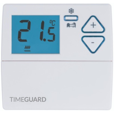 Theben / Timeguard Programastat Plus NC, NO Thermostats, 3A, 230 V ac, 0 → 40 °C