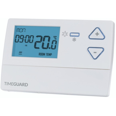 Theben / Timeguard Programastat Plus NC, NO Thermostats, 3A, 230 V ac, 0 → 40 °C