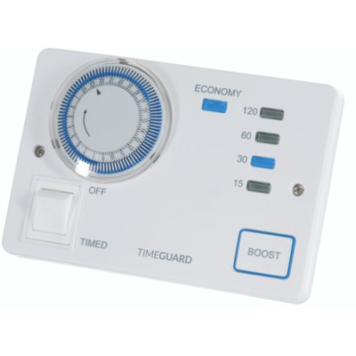 Theben / Timeguard Programastat Plus DPDT Thermostats, 13A, 230 V ac, 0 → 40 °C