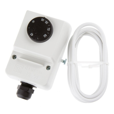 Campini Corel Spa Thermostats, 2.5A, 250 V ac, +17 → +90 °C
