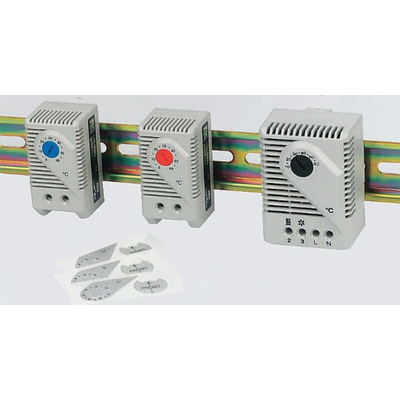 STEGO NC, NO Enclosure Thermostat, 120 → 250 V ac, 0 → +60 °C