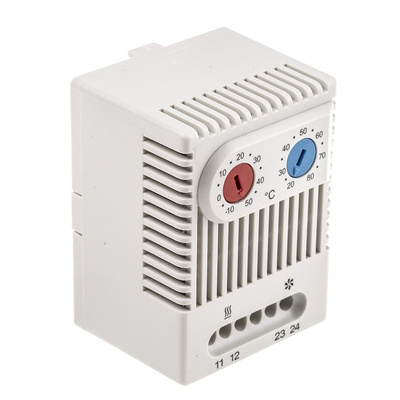 STEGO NC, NO Enclosure Thermostat, 120 → 250 V ac, -10 → +50 °C