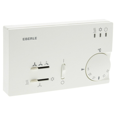 Eberle SPDT Thermostats, 6A, 230 V ac, +5 → +30 °C