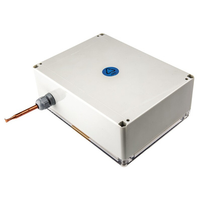 RS PRO Trace Heating Thermostat 75mm x 200mm x 150mm, 0 → +90 °C