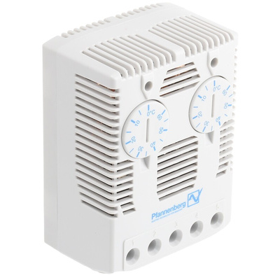 Pfannenberg FLZ NO Enclosure Thermostat, 120 V ac, 0 → +60 °C