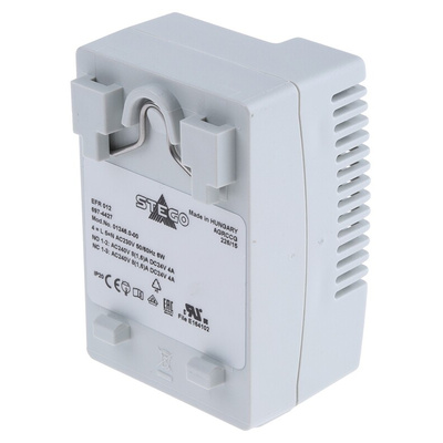 Hygrostat, Preset, 65%RH, 230 V ac, DIN Rail