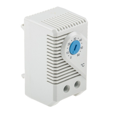STEGO NO Enclosure Thermostat, 120 → 250 V ac, 0 → +60 °C