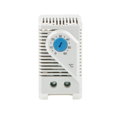 STEGO NO Enclosure Thermostat, 120 → 250 V ac, 0 → +60 °C