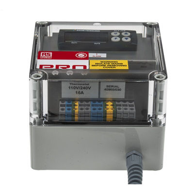 RS PRO Trace Heating Thermostat, -50 → +150 °C