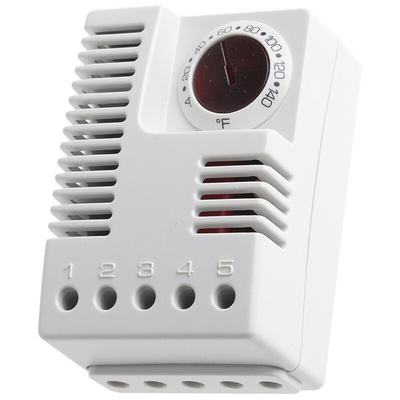 STEGO Changeover Thermostats, 1.6A, 120 V ac, -4 → +140 °F