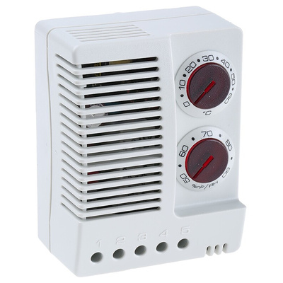 Hygrostat, 50 → 90%RH, 24 → 48 V dc