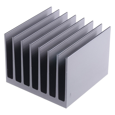 Heatsink, Universal Square Alu, 1.88°C/W, 76.1 x 57.15 x 76.1mm