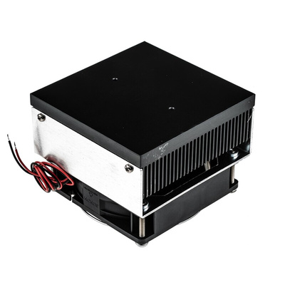 Heatsink, Universal Rectangular Alu, 0.16K/W, 100 x 101.6 x 77mm
