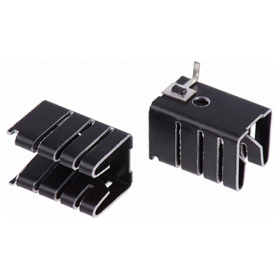 Heatsink, 25°C/W, 19.5 x 12.7 x 13mm, Solder