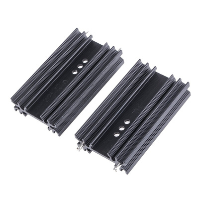 Heatsink, 7K/W, 12.5 x 34.5 x 63mm, Solder