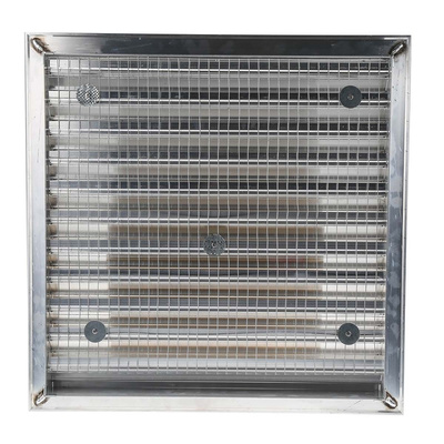 RS PRO Silver Aluminium Louvre, Parallel Slat, 501 x 501mm