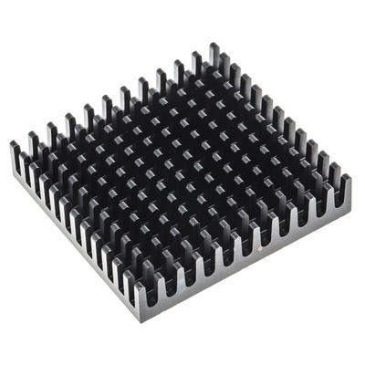 Heatsink, Universal Square Alu, 10°C/W, 43.18 x 41.28 x 8.89mm, Clip