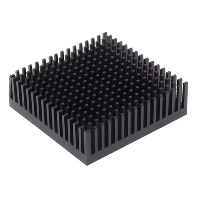 Heatsink, Universal Square Alu, 7K/W, 53.3 x 53.3 x 16.5mm, Adhesive Foil, Conductive Foil