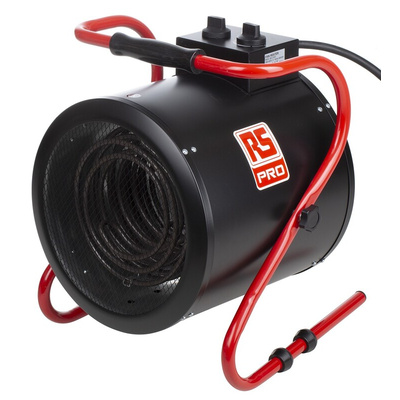 RS PRO 9kW Fan Industrial Heater, Floor Mounted, 415 V BS4343/IEC60309