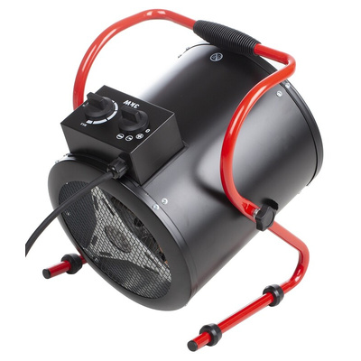 RS PRO 5kW Fan Industrial Heater, Floor Mounted, 415 V BS4343/IEC60309