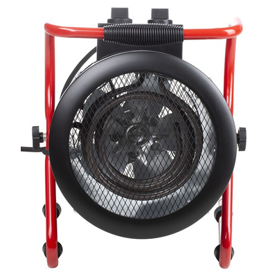 RS PRO 5kW Fan Industrial Heater, Floor Mounted, 415 V BS4343/IEC60309