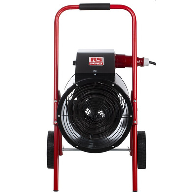 RS PRO 15kW Fan Industrial Heater, Floor Mounted, 415 V BS4343/IEC60309