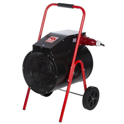 RS PRO 15kW Fan Industrial Heater, Floor Mounted, 415 V BS4343/IEC60309
