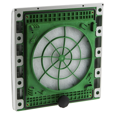 Schneider Electric Green, Grey Vent Grille, 300 x 60 x 315mm