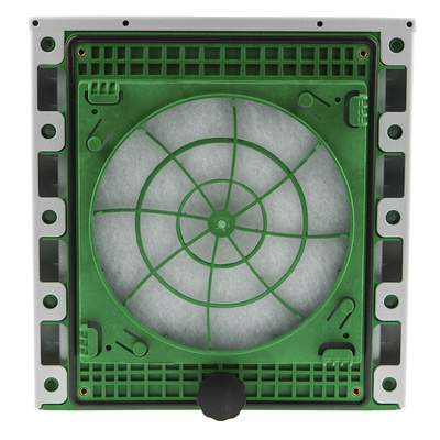 Schneider Electric Green, Grey Vent Grille, 300 x 60 x 315mm