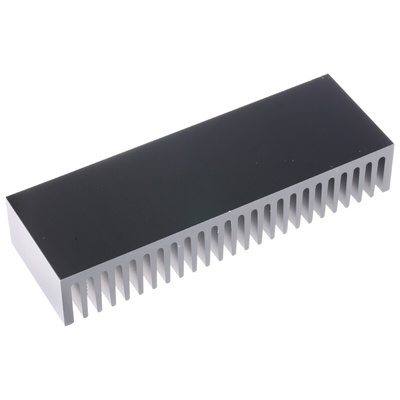 Heatsink, Universal Rectangular Alu, 1.7K/W, 50 x 150 x 27mm